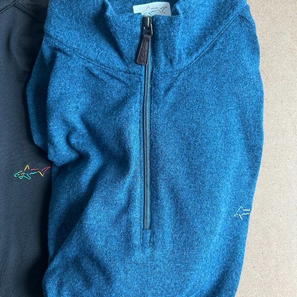 three 1/4  zip casual pullovers - Picture 1 of 11